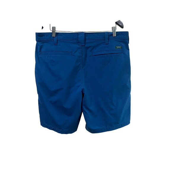 G.H. Bass & Co. Mens Blue Casual Chino Shorts 38W X 10L Polyester/Elastane Blend - Picture 2 of 7